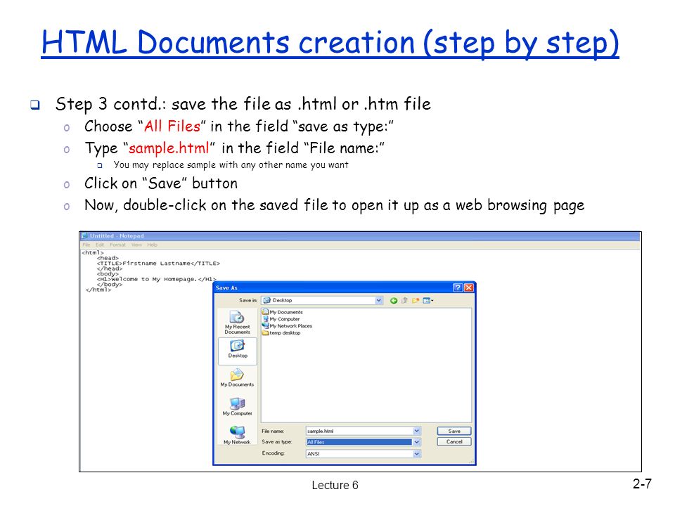 How To Save Htm Files