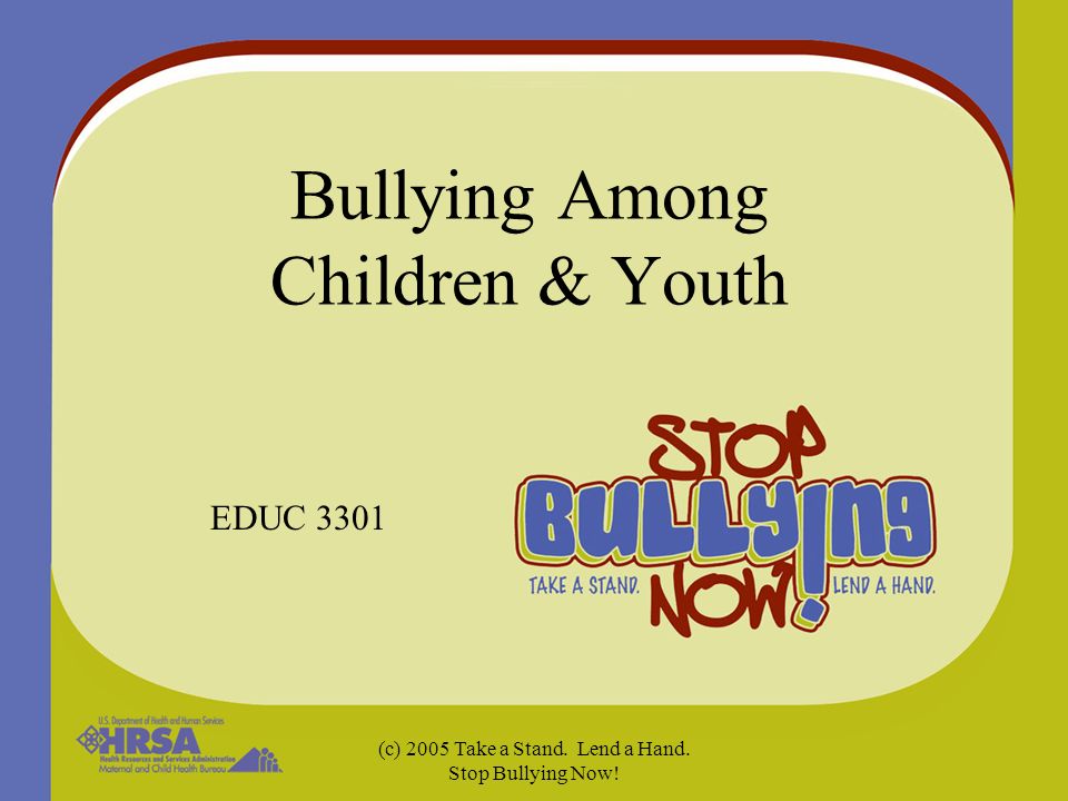 All Schools Should Implement Bullying Awareness Programs