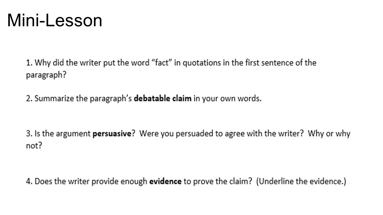 first paragraph of an essay