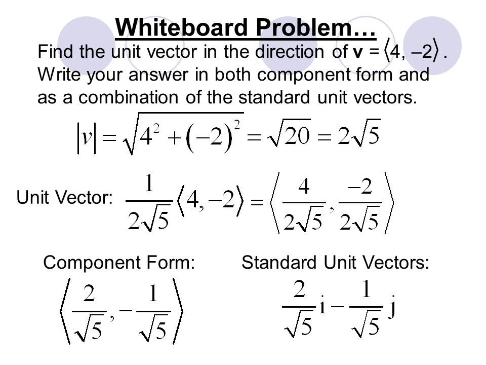 its time for chapter 6 section 6 1a vectors in the plane ppt vector in component form