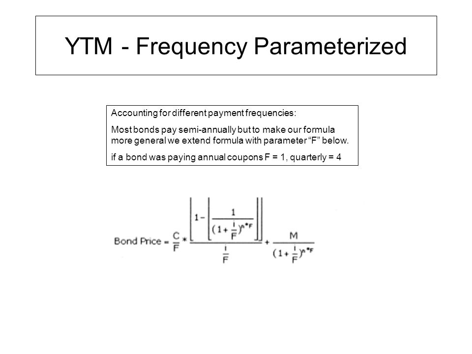 Yield To Maturity Equation Jennarocca Bond Yield Equation Jennarocca