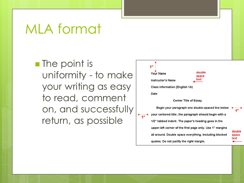 easy essay format