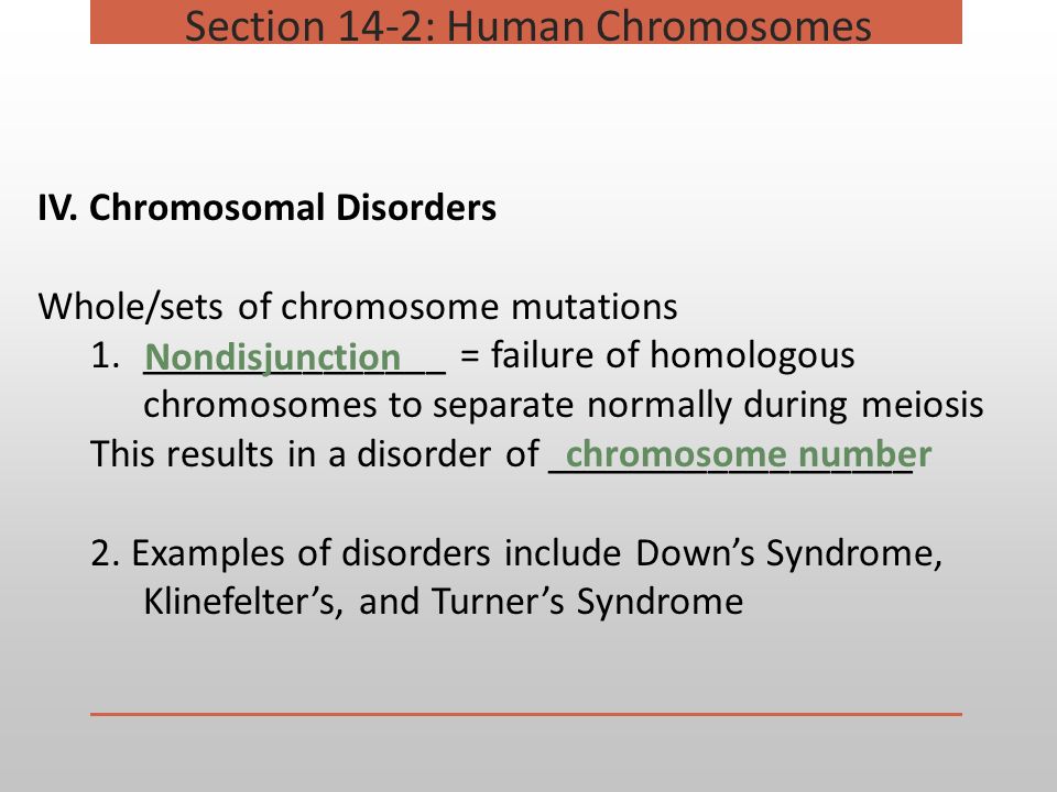 Announcements 1 30 Tutoring Troy Central Wednesday Sections 62 Iv Chromosomal Disorders
