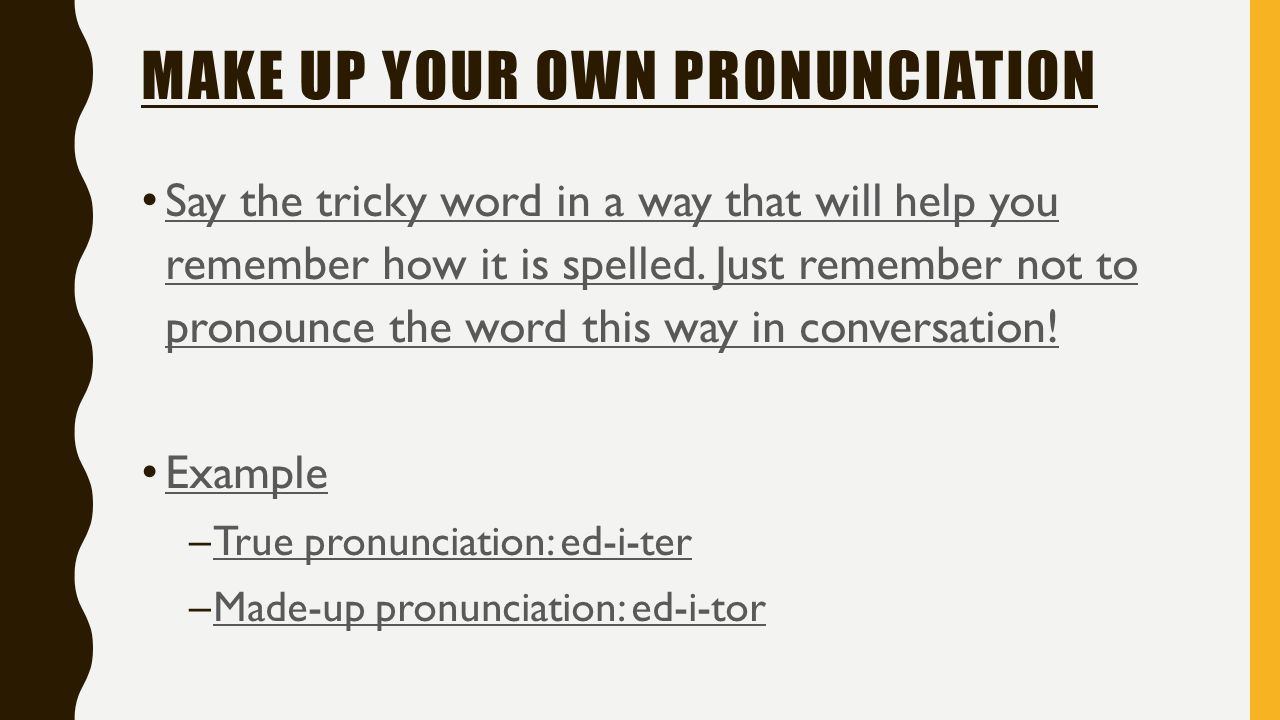 how to make up your own word