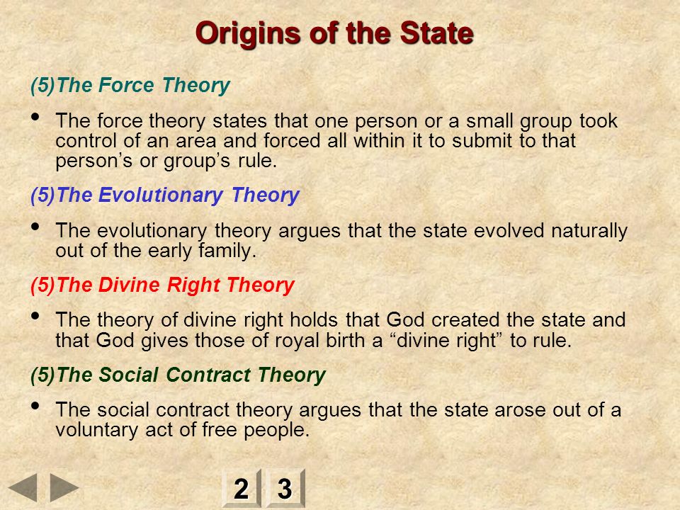 force theory definition