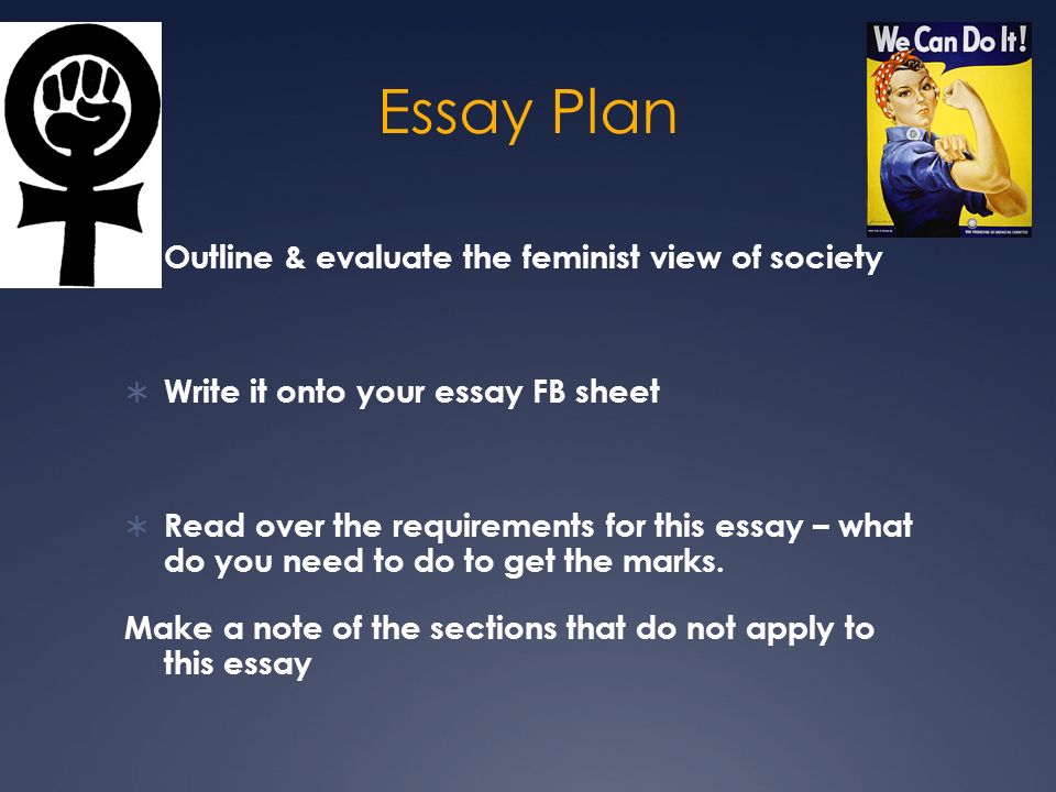 Evaluate your essay