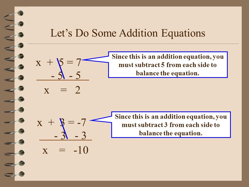 In General Remember this… Addition + Subtraction - Multiplication x Division 