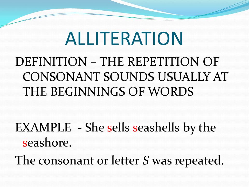Definition – language used for descriptive effect and often used to apply ideas indirectly