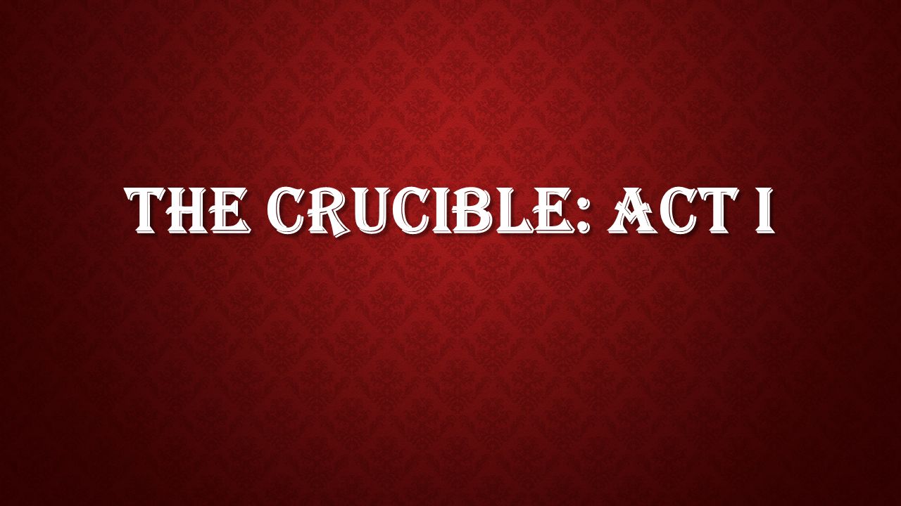 the curcible the curcible