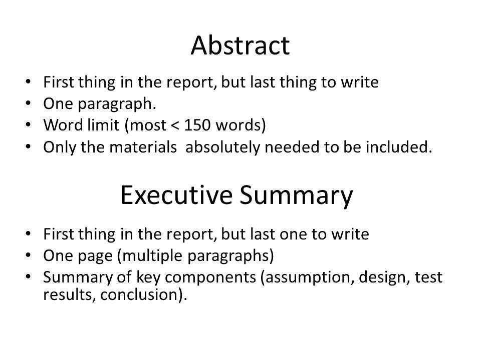 technical writing abstract technical writing abstract