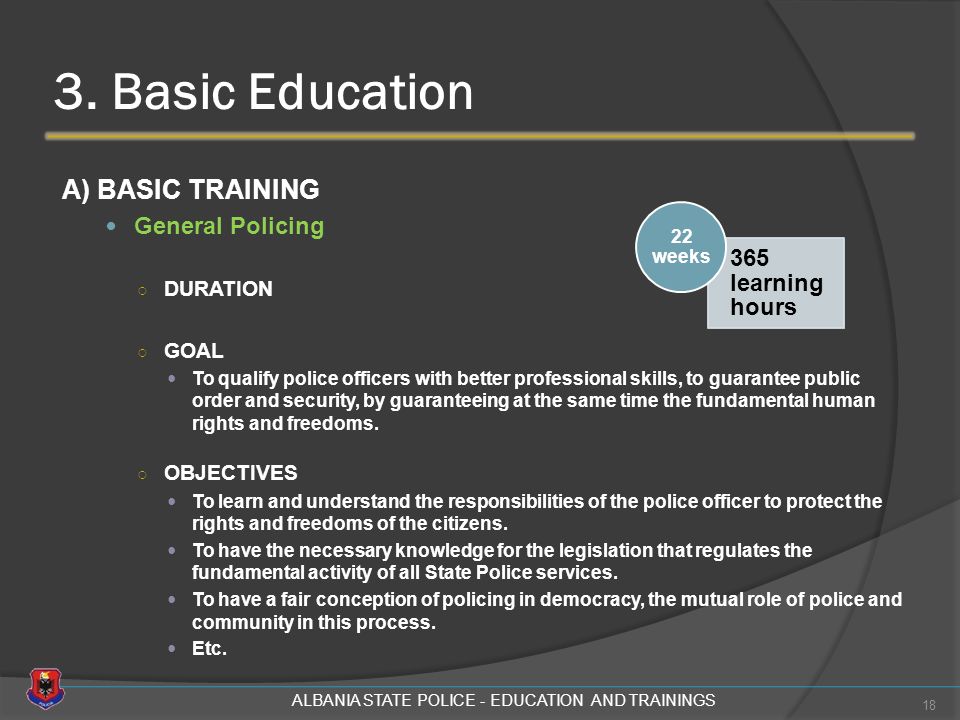 albania state police education and trainings 3