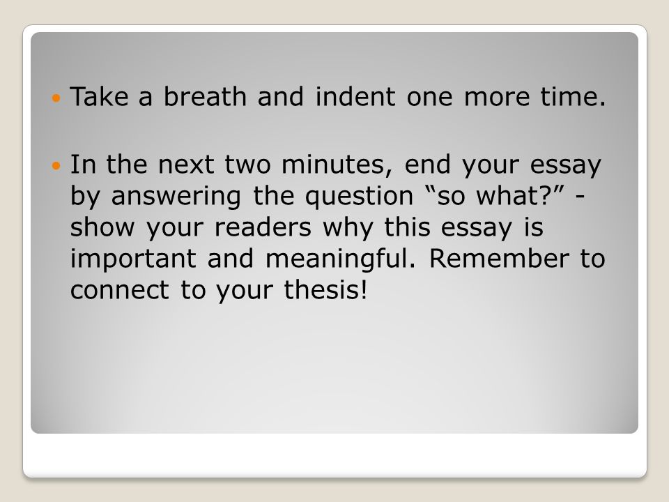 should you end an essay with a question should you end an essay with a question