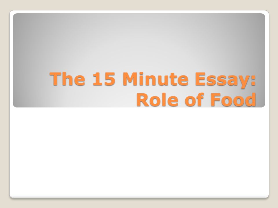 Expository Essay Topics