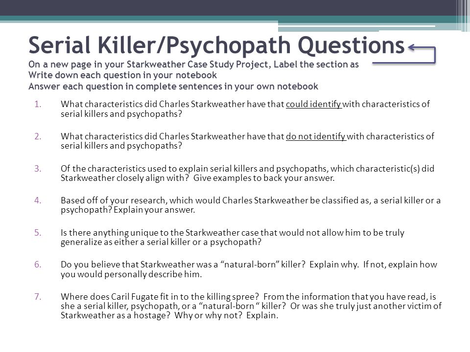 Research Paper On Serial Killers