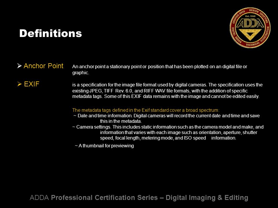 digital imaging editing and digital general photography jpeg file format specification