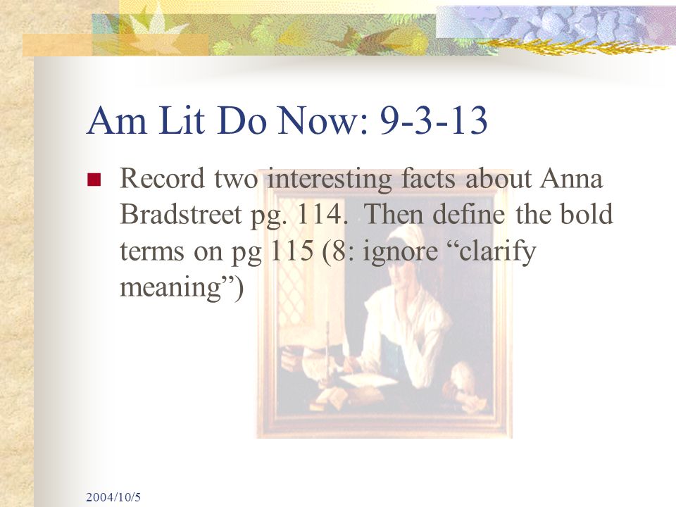 the emotions in the author to her book by anne bradstreet “the author to her book,” by anne bradstreet america’s earliest poet writes about the complex emotions aroused after sending her writing out into the world. the emotions in the author to her book by anne bradstreet “the author to her book,” by anne bradstreet america’s earliest poet writes about the complex emotions aroused after sending her writing out into the world.