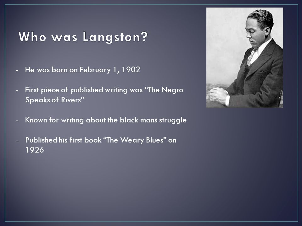the negro speaks of rivers essay the negro speaks of rivers essay