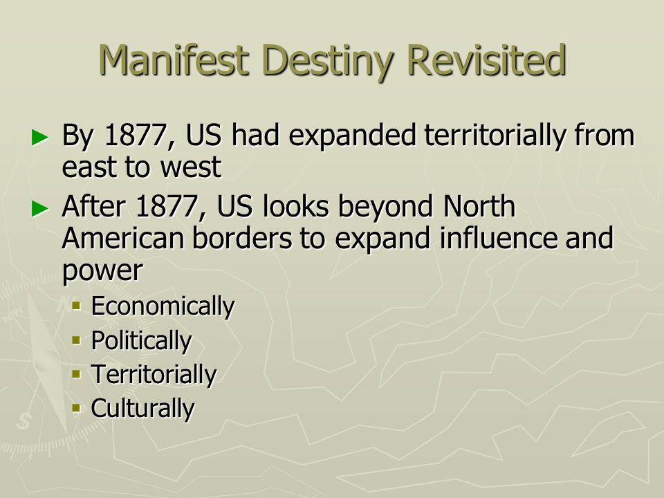 a discussion on manifest destiny and american borders expansion a discussion on manifest destiny and american borders expansion