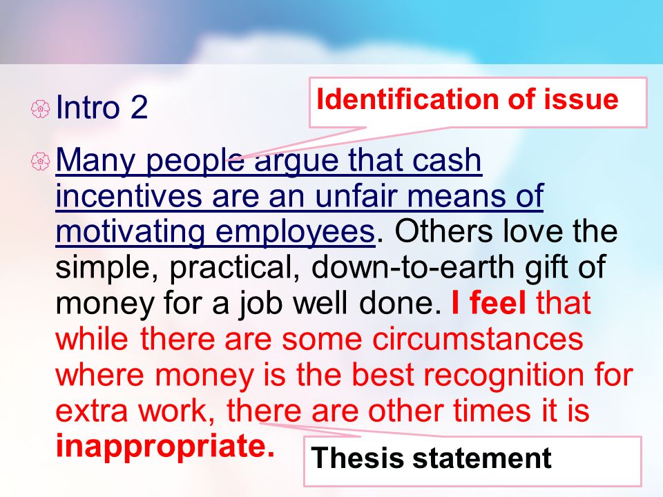 Thesis Statement For Argumentative Essay On Abortion