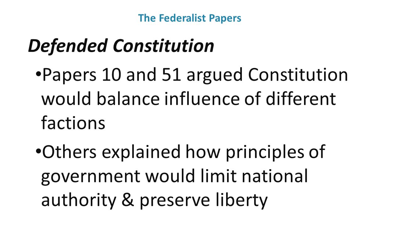 federalist paper number 51 Federalist 51 ~ essay and in the other in the multiplicity of sects the degree of security in both cases will depend on the number of interests and sects. federalist paper number 51 Federalist 51 ~ essay and in the other in the multiplicity of sects the degree of security in both cases will depend on the number of interests and sects.