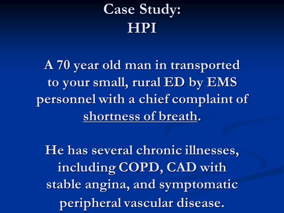 case study on copd case study on copd