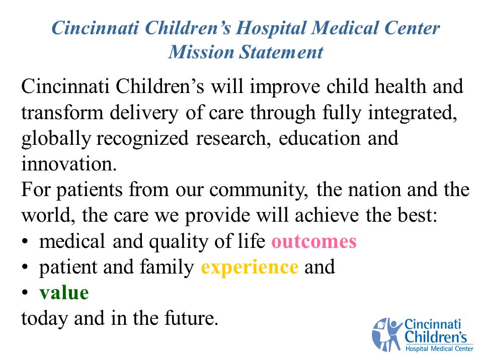 child care mission statements