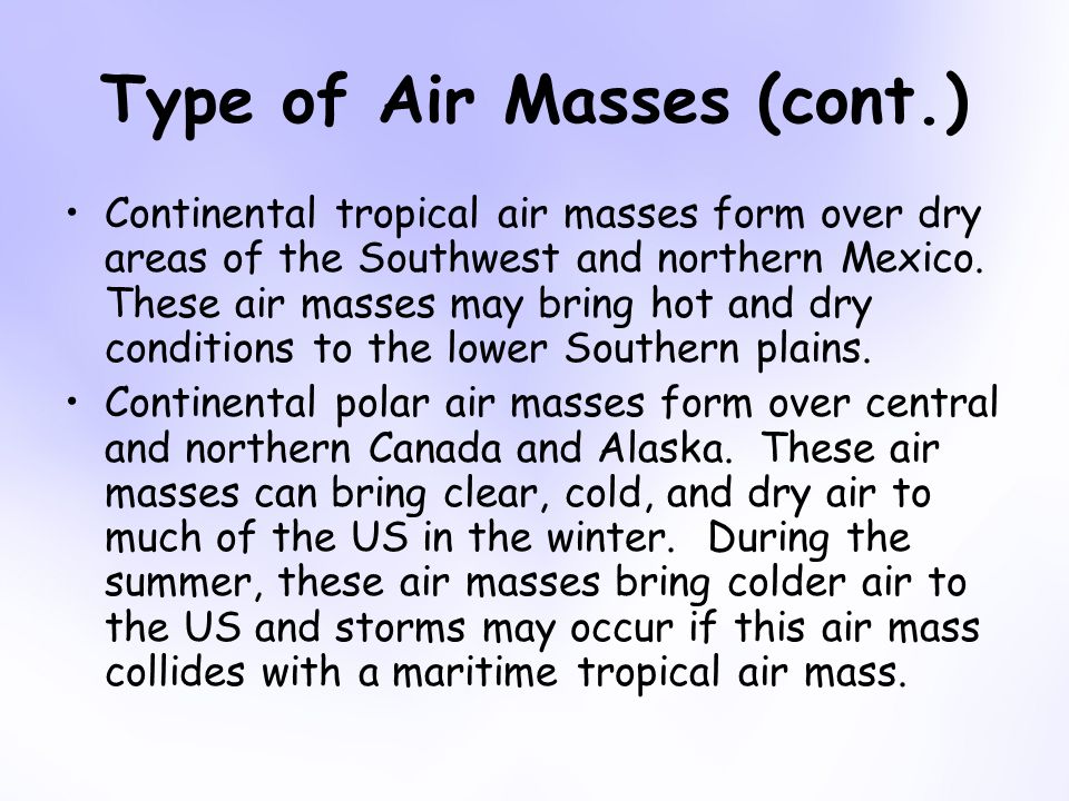air masses and fronts mr bombick 7 th grade science ppt download how do air masses form