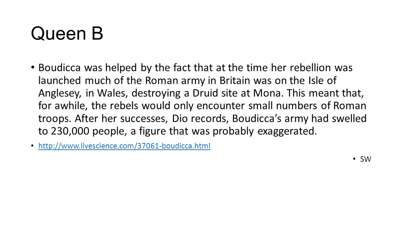 worksheet Boudicca Worksheet stephen waugh derek sheckard queen boadicea the story of a warrior b boudicca was helped by fact that at time her rebellion launched