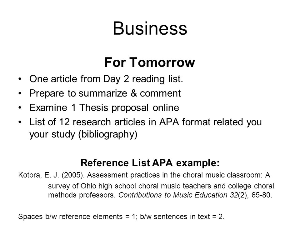 apa format research proposal example