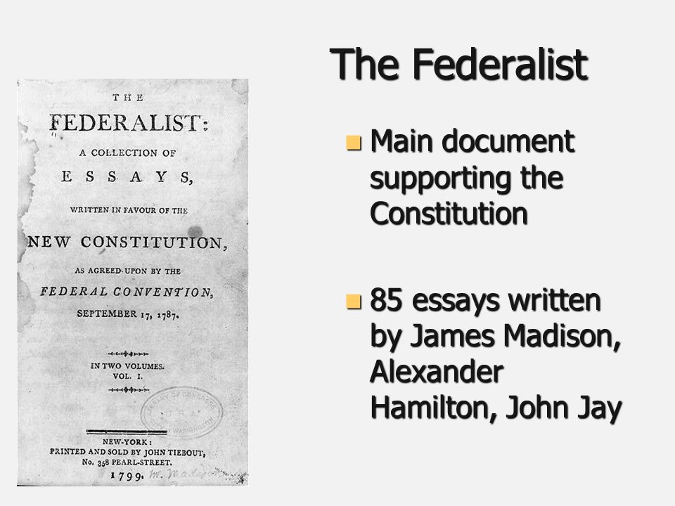 an essay on my support of the constitution an essay on my support of the constitution