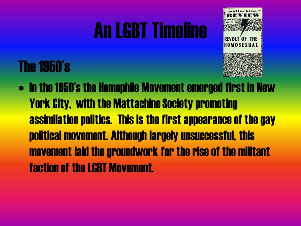 Nude transgender History of the gay agenda