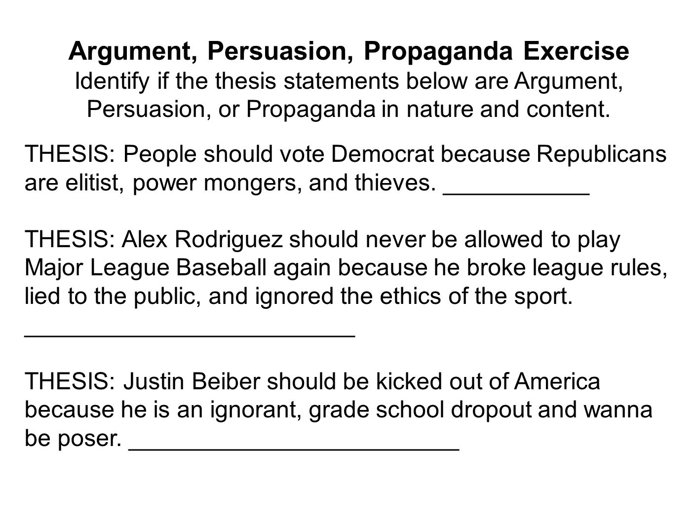 diets and propaganda essay example What this handout is about this handout will help you understand and write for the appropriate audience when you write an academic essay for example, she might. diets and propaganda essay example What this handout is about this handout will help you understand and write for the appropriate audience when you write an academic essay for example, she might.