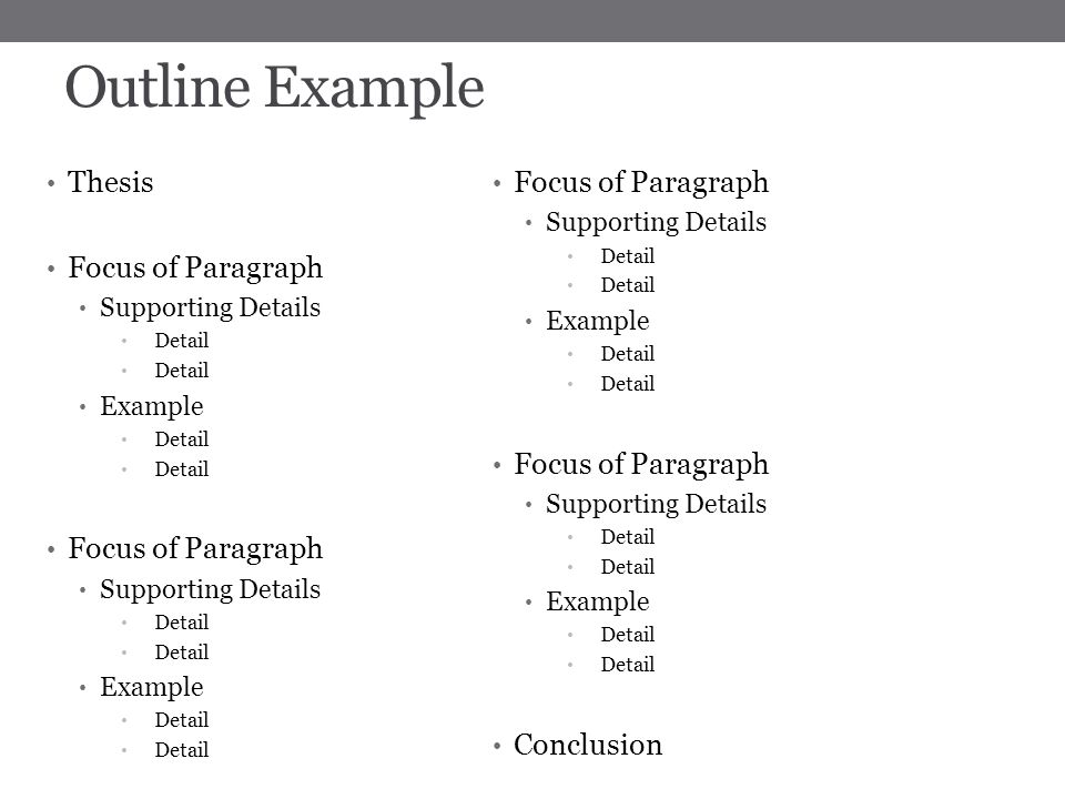 example of paragraph by details example of paragraph by details
