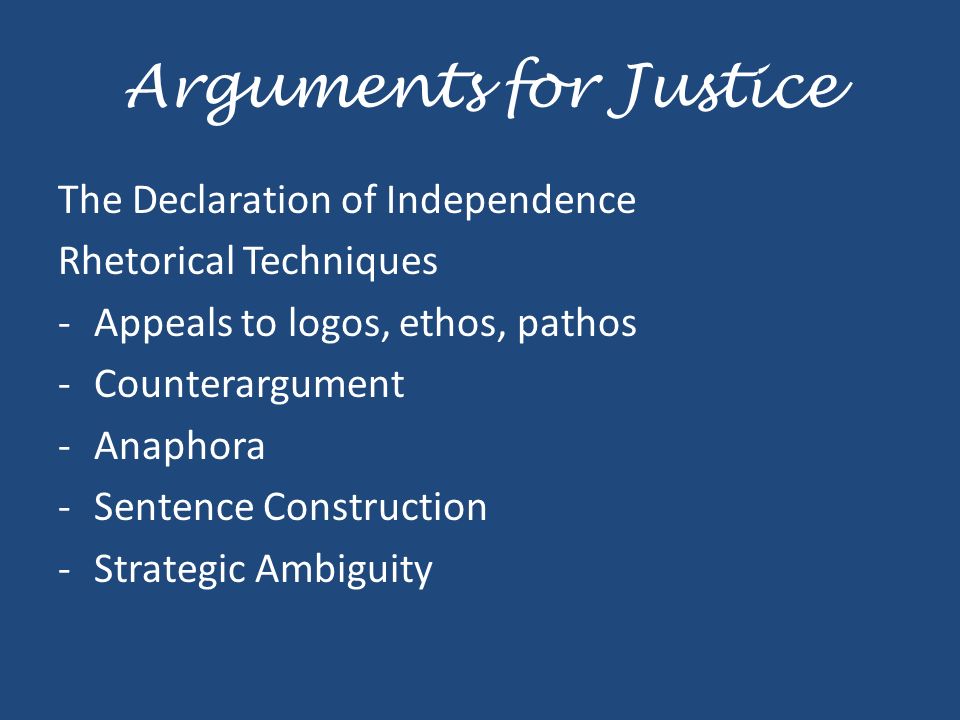 an analysis of rhetorical devices in the declaration of independence Before reading the declaration of independence analyze the features and rhetorical devices of texts and the way in which authors word analysis and. an analysis of rhetorical devices in the declaration of independence Before reading the declaration of independence analyze the features and rhetorical devices of texts and the way in which authors word analysis and.