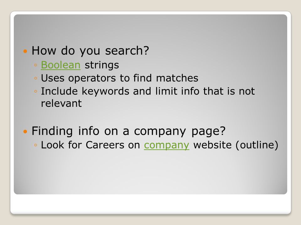 how to research a company for a job