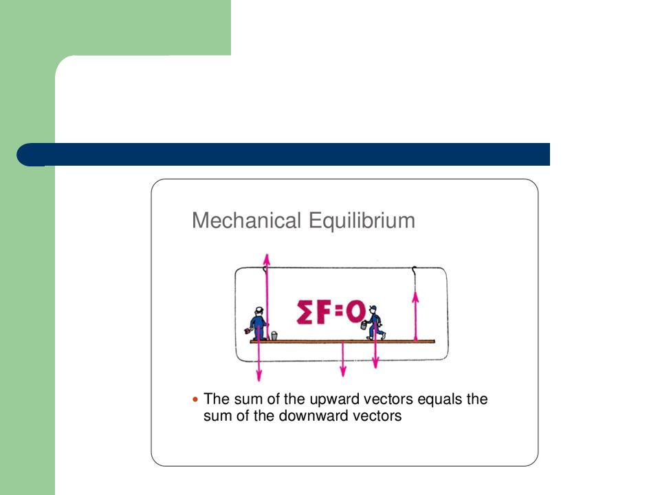 mechanical equilibrium