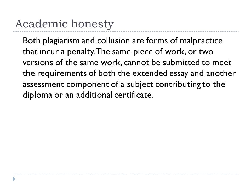 essay integrity