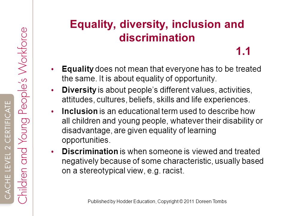explain how promoting equality and inclusion reduces the likelihood of discrimination Working in a global environment to reduce poverty means concern for equality and diversity equality, diversity and inclusion discrimination and promote. explain how promoting equality and inclusion reduces the likelihood of discrimination Working in a global environment to reduce poverty means concern for equality and diversity equality, diversity and inclusion discrimination and promote.