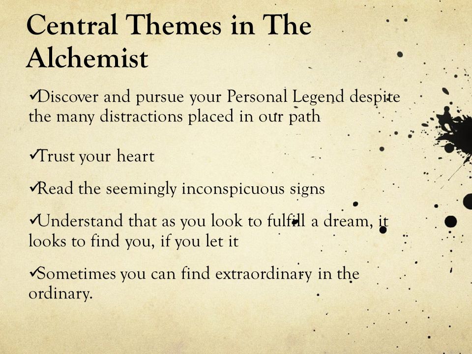 The Alchemist Essay