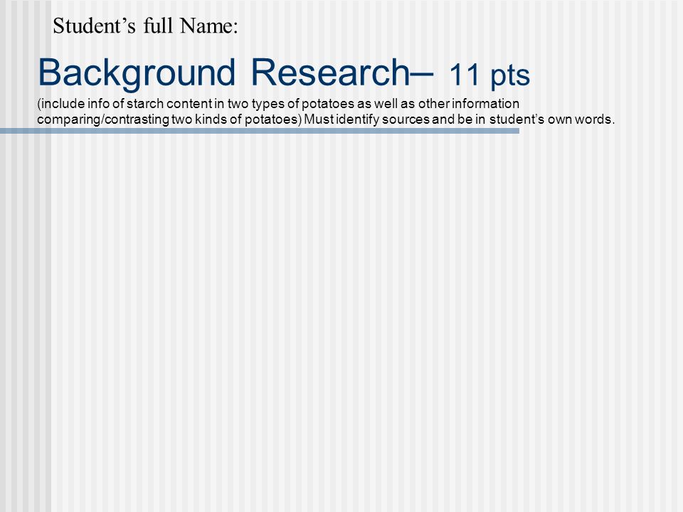 science fair project template each of the following slides are science fair project template each of the following slides are, Presentation templates