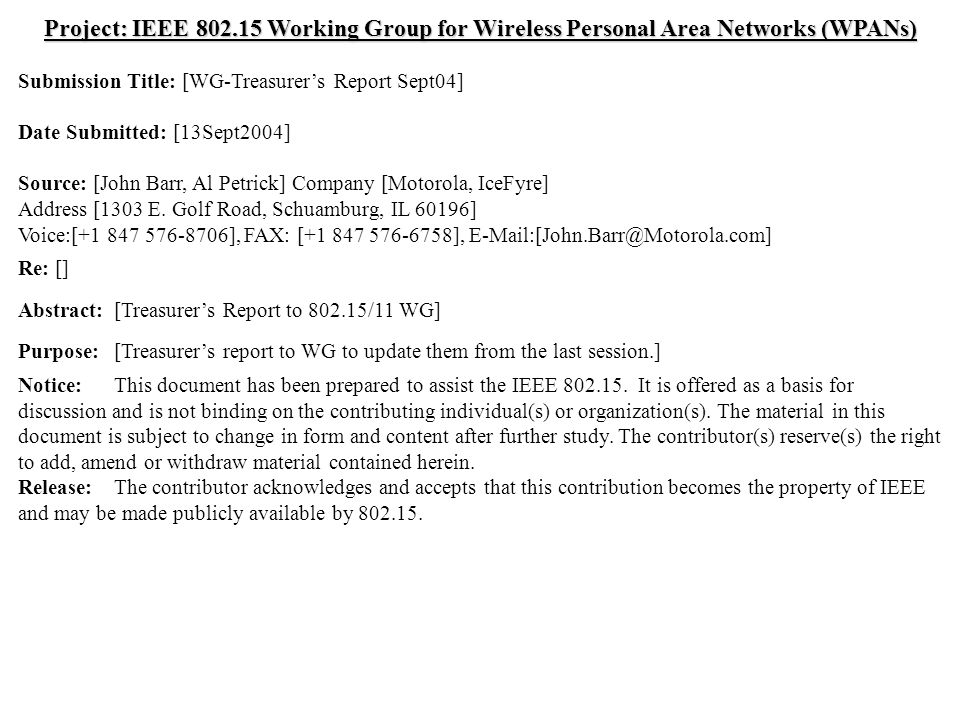 doc.: IEEE /0495r Submission Sept 2004 Dr.