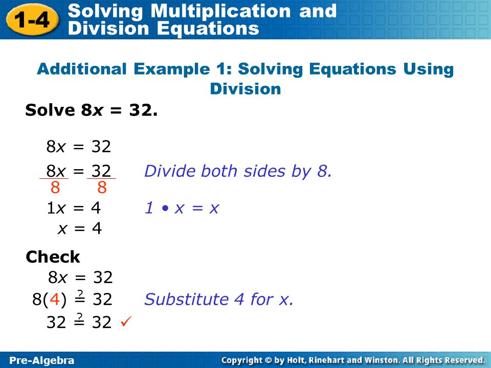 How To Solve Multiplication And Division Equations Talkchannels Solve Multiplication And Division Equations Talkchannels