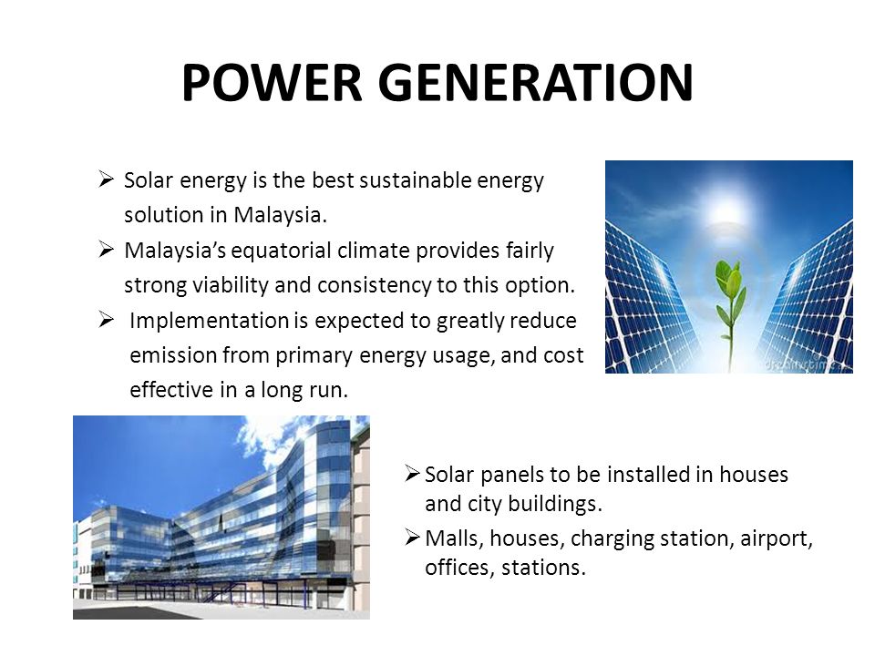 sustainable energy solution