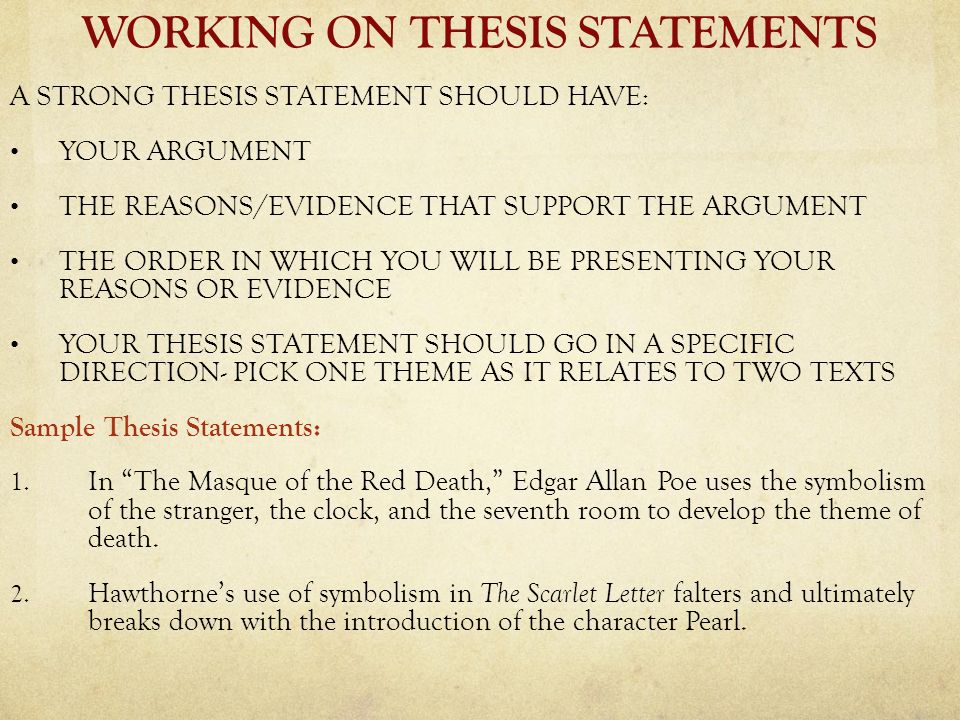 thesis statement of the scarlet letter thesis statement of the scarlet letter