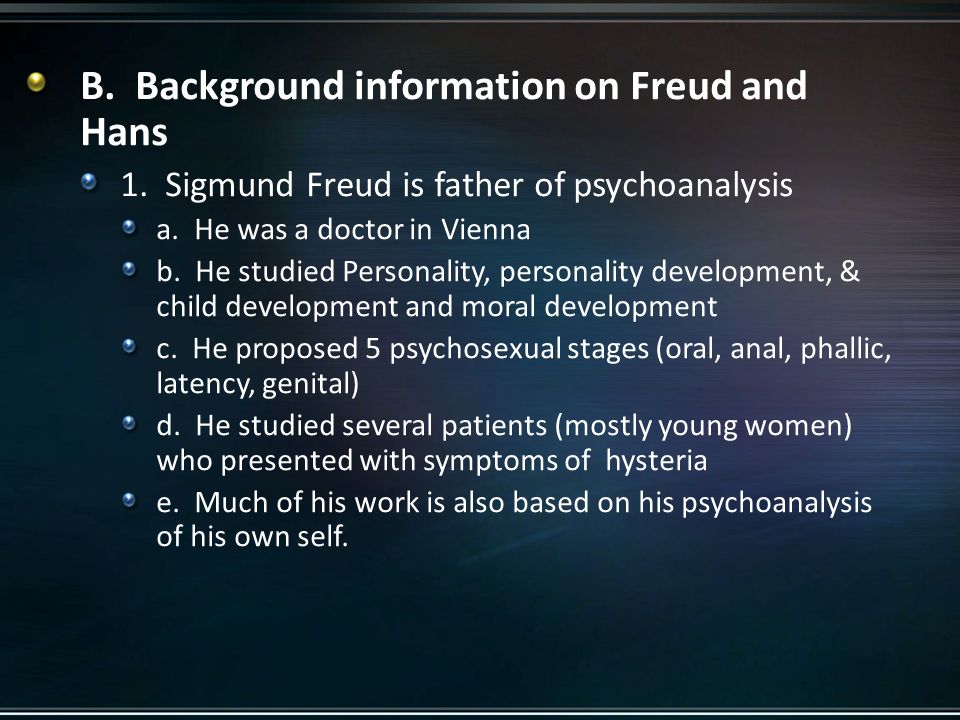 Sigmund Freud Essay