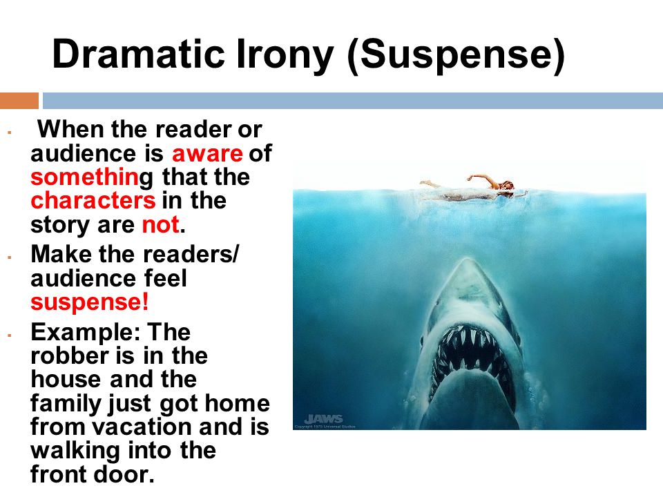 dramatic irony to build the character dramatic irony to build the character