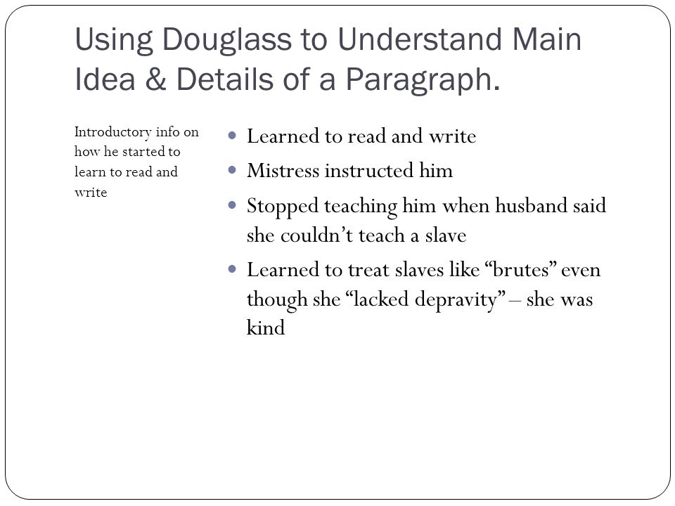 Frederick Douglass Learning To Read And Write Essay