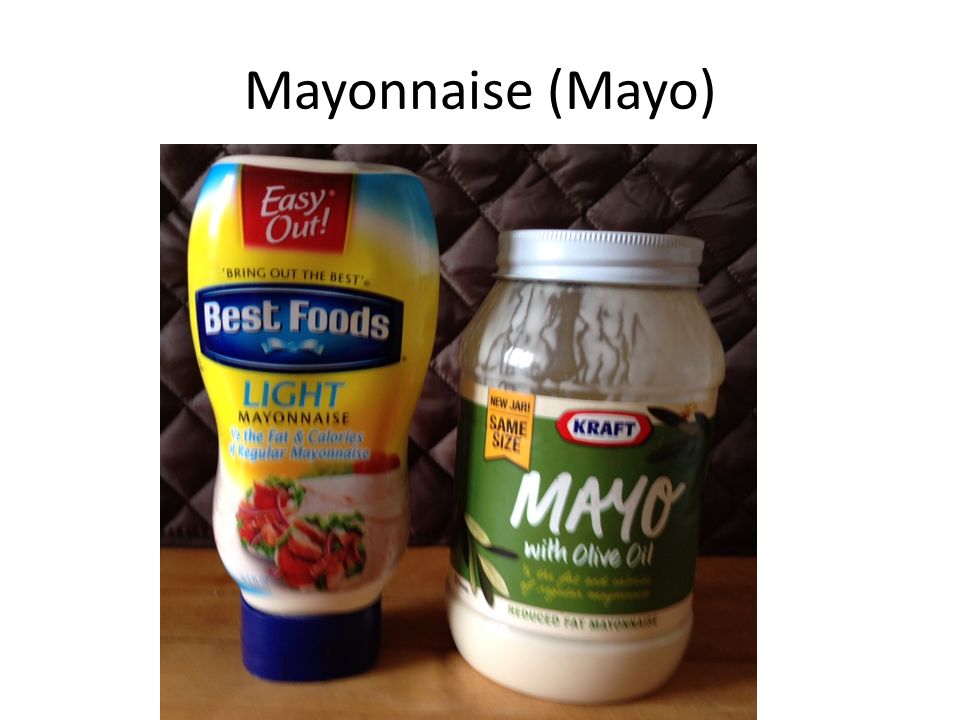 Mayonnaise (Mayo)