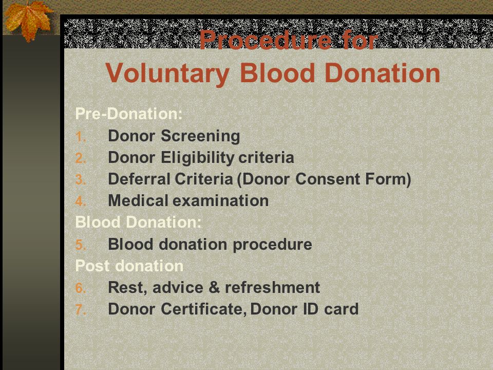 blood donor certificate