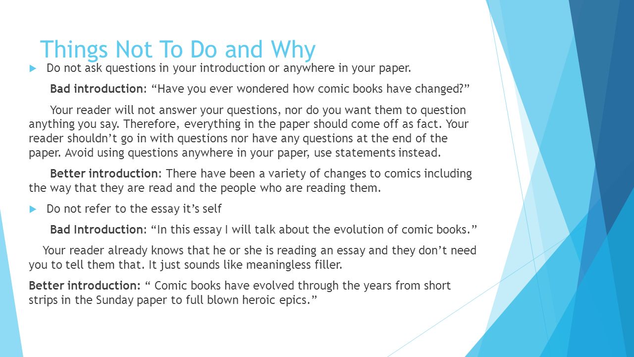 good intros for essays